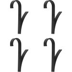 4pcs crochet radiateur seche serviette peut accrocher de grandes et petites serviettes de bain, pour ...