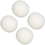 Zoternen - 4pcs cume limination de la balle rutilisable absorbant d'huile absorbant des boules d'ponge ...