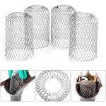 4pcs filtres de gouttière en aluminium gardes de gouttière en métal protections de gouttière extensible ... 4pcs filtres de gouttière en aluminium gardes de gouttière en métal protections de gouttière extensible ...