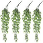 4pcs houblon artificiel fleur vigne guirlande faux tenture murale vigne houblon givré vert faux houblon ... 4pcs houblon artificiel fleur vigne guirlande faux tenture murale vigne houblon givré vert faux houblon ...