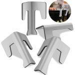 [jamais utilis�] 4pcs jeu d'entretoises pour plaques de feu - entretoise en acier inoxydable - pour plaques ...