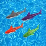 A 4pcs jouet de plonge enfant, jouet sous marin piscine jouets de natation piscine pour entranement ...