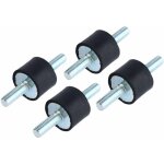 4pcs m6 supports d'isolation en caoutchouc anti - vibrations montage d'isolateur amortisseur de pompe ... 4pcs m6 supports d'isolation en caoutchouc anti - vibrations montage d'isolateur amortisseur de pompe ...