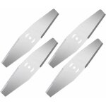 4pcs remplacement des ttes de lame de coupe - herbe tondeuse  gazon lames de dbroussailleuse ttes ...
