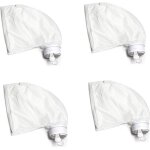4pcs sacs de nettoyeur de piscine, sac pour robot robot piscine, remplacement de la poche en nylon pour ...