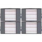 4pcs sacs de rangement v�tement grand boite rangement cartons d�m�nagement pliable housse couette pour ...