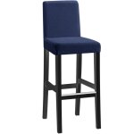 4pcs short back long check pattern jacquard chair cover - navy, one piece stretch chair cover, modern ... 4pcs short back long check pattern jacquard chair cover - navy, one piece stretch chair cover, modern ...