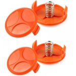 4pcs spool caps + 4pcs springs pi�ces de rechange accessoires compatibles avec les coupe - bordures black ...
