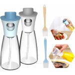 4pcs vaporisateur huile pluvérisateur d'huile spray huile olive distributeur avec pinceau à pâtisserie ... 4pcs vaporisateur huile pluvérisateur d'huile spray huile olive distributeur avec pinceau à pâtisserie ...