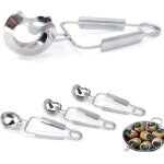 4pi�ces en acier inoxydable escargot escargot pinces fourchettes escargot clips cuisine nourriture pinces ...