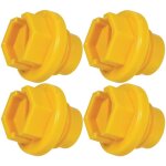 Cyclingcolors - 4x bouchon anti - poussi�re � filetage m�le m�trique bsp en plastique embout raccord ...