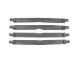 4x couverture de moulure de toit opel astra h zafira b