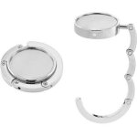 4x crochet de sac � main - accroche sac pliable en m�tal - porte - sac pour table ou bureau suspension ...