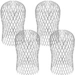 4x filtres de goutti�re en aluminium, crapaudines pour goutti�re, grille protection goutti�re, gardes ...