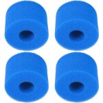 4x filtre mousse 10, 8x7, 3 cm 40ppi compatible avec intex purespa s1 spa piscine filtration nettoyage ...