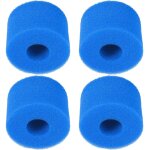 4x filtre mousse �10, 8x7, 3 cm 40ppi compatible avec intex purespa s1 spa piscine filtration nettoyage ...