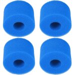 4x filtre mousse �10, 8x7, 3 cm 40ppi compatible avec intex purespa s1 spa piscine filtration nettoyage ...