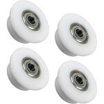 4x rameur roulement roue remplacement �quipement de gymnastique rouleaux accessoires pi�ces pour exercice ...