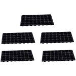 5 / 10 godets de semis en grille bac � semis, 32 trous plateau de germination, mini serre pour plantes, ...