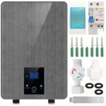 5. 5kw 220v chauffe - eau �lectriques mini chauffe - eau instantan� avec affichage de led pour cuisine ...