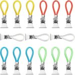 (5 couleurs)15pcs accroche torchon, porte torchon cuisine, pince torchon crochet torchons, pince � serviette ...