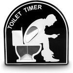 Ahlsen - 5 minutes minuterie de sablier de toilette, minuterie de brossage pour enfants, sablier de toilette ...