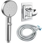 Forehill - 5 mode pommeau de douche, douchette à main set, shower head economie deau avec bouton stop ... Forehill - 5 mode pommeau de douche, douchette à main set, shower head economie deau avec bouton stop ...