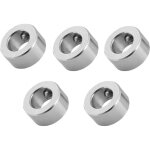 5 pcs 8mm arbre collier de serrage t8 vis bague de verrouillage anneau en acier inoxydable convient pour ...