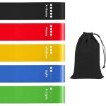 5 pcs bande elastique musculation, elastique sport fitness musculations, elastiques resistance bands ...