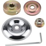 5 pcs kit ecrou tete debroussailleuse universelle accessoires, kit fixation �crou lame bo�te pour lames ...