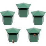 5 pcs piege  limace 9, 9 x 6, 1 x 7, 1 cm pige  escargots anti limace naturel escargots catcher(3. ...