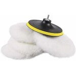 5 pi�ces 180mm laine polissage �ponge disque polissage tampons de polissage pour machine � polir machine ...