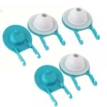 5 pi�ces accessoires de r�servoir de toilette, valve d'arr�t d'eau, �conomie d'eau, housse de si�ge en ...