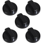 5 pices bouton de commande universel, bouton cuisinire, boutons de cuisinire  gaz, bouton pour rchaud ...