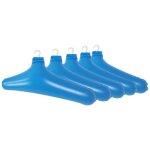 5 pi�ces cintre gonflable pour voyage, porte - cintre ext�rieur antid�rapant porte - manteau portable ...