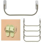 5 pices tagre chaussures pour montage mural porte, tagre chaussures support mural set, tagre chaussures ...