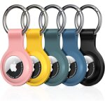 5 pi�ce �tuis pour apple airtag, airtag porte cl� - anti - chute et anti - rayures pour animaux portefeuilles ...