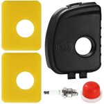 5 pi�ces kit de couvercle de filtre � air pour tondeuse, couvercle de filtre � air 595660, filtre � air ...