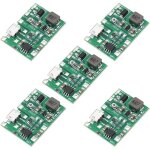 5 pi�ces modules de chargeur 2a 18650 li - ion pour batterie rapide 3, 7 v boost � 5v 9v 12v avec protection ...