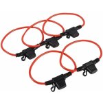 5 pièces porte - fusibles moyen lame enfichable etanche avec fil, dc 12v 30a standard porte fusible à ... 5 pièces porte - fusibles moyen lame enfichable etanche avec fil, dc 12v 30a standard porte fusible à ...