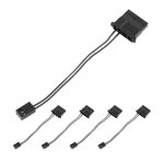 5 pièces séries ide à 3 broches ventilateur câble d'alimentation molex d prise connecteur ordinateur ... 5 pièces séries ide à 3 broches ventilateur câble d'alimentation molex d prise connecteur ordinateur ...