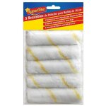 5 recharges polyester pour rouleau 10 cm