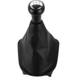 5 vitesses pommeau de levier de vitesse avec soufflet compatible pour peugeot 207 307 308 cc
