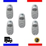 5 x telecommande came top 432na - telecoportail bip portail top432na - lot de 5 came top 432na