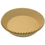 50 moules en papier air fryer ronds 16 cm fackelmann