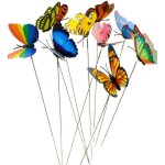50 pcs 7 cm coloré papillon jardin décoration papillon bâtons pour patio pelouse jardinage décoration ... 50 pcs 7 cm coloré papillon jardin décoration papillon bâtons pour patio pelouse jardinage décoration ...