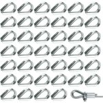 50 pièces m2 cosses de câble métallique en acier inoxydable 304 cosse coeur pour cable acier pour câble ... 50 pièces m2 cosses de câble métallique en acier inoxydable 304 cosse coeur pour cable acier pour câble ...