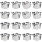 50 pi�ces moules de cuisson en papier d'aluminium, caissettes cupcakes, moulle mini cupcakes, caissettes ...
