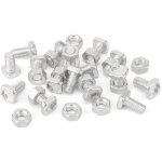 Jamais utilis�]50 pi�ces noix de serre et boulons de serre pour l'installation et la fixation serre