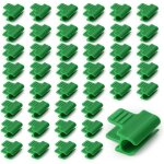 50 pices pinces fixations pour serre 11mm, clip de film de serre, pince  effet de serre, clip pour ...